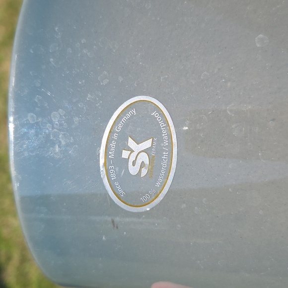 Handmade Glazed Ceramic Pottery 6" Planter - Picture 6 of 8